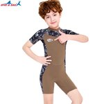 ชุดว่ายน้ำเด็กควบคุมอุณหภูมิ ป้องกันหนาว ป้องกันรังสี UV