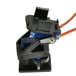 Servo bracket PT Pan/Tilt Camera Platform Anti-Vibration Camera Mount for Aircraft FPV dedicated nylon PTZ for 9G SG90 MG90S