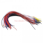 100Pcs Double Head PCB Solder Cable 20CM Breadboard Fly Jumper Wire Cable Tin Conductor 5 Color