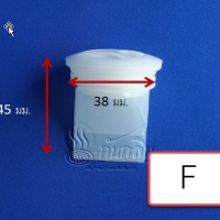 ขนาด F (รูระบายน้ำ 38-41มม ลึกมากกว่า 45ซม.)