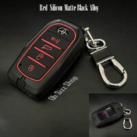 สีดำด้าน ปุ่มสีแดง (Alloy Black Matte/Button Red)