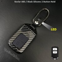 Kevlar 2 ปุ่ม LED Key Chain