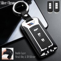 สีเงิน (Silver Chrome) Ring Key chain