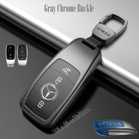 สีเทา (Gray Chrome) Buckle Key Chain
