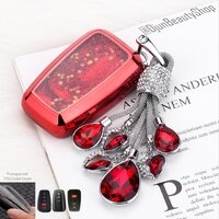 สีแดง (Twinkle Red) Goddess Heart Key Chain