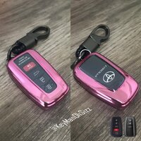 สีชมพู (Cute Pink) Buckle Key Chain