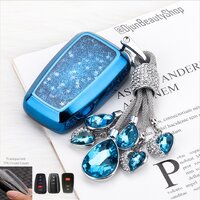 สีน้ำเงิน (Twinkle Blue) Goddess Heart Key Chain