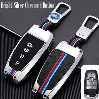 สีเงินเงา 4 ปุ่ม (Bright Silver Chrome)