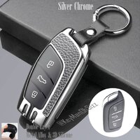 สีเงิน (Silver Chrome) Ring Key Chain