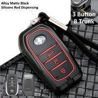 สีดำด้าน ปุ่มสีแดง B Trunk (Alloy Black Matte/ 3 Button Red Dispensing)