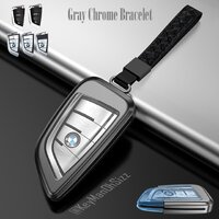 สีเทา (Gray Chrome) Bracelet Key Chain
