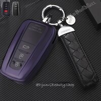 สีม่วงเข้ม (Purple Black) Key Chain