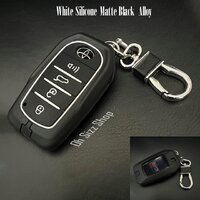 สีดำด้าน ปุ่มสีขาว (Alloy Black Matte/Button White)