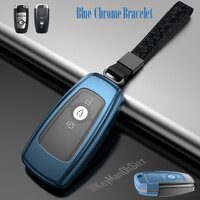 สีน้ำเงิน (Blue Chrome) Bracelet Key Chain