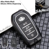 สีดำด้าน ปุ่มสีขาว (Alloy Black Matte/ 4 Button White Dispensing)