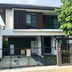 ขายบ้านเดี่ยว 2 ชั้น มบ.มัณฑนา ราชพฤกษ์-แจ้งวัฒนะ (Land & Houses) ปากเกร็ด นนทบุรี 54 ตรว รหัส H58