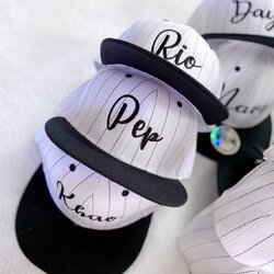 หมวกฮิปฮอปsnapbackเบสบอลปักชื่อ