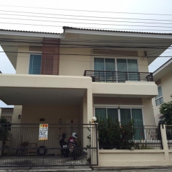 ขายบ้านแฝด2ชั้น มบ.พัฒนสิริ เดอะไพร์ด บางชัน คลองสามวา กรุงเทพ 38.3 ตรว. รหัส H62