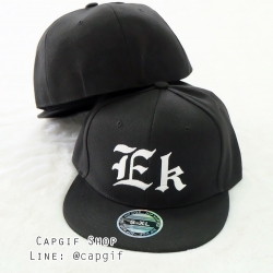 หมวกฮิปฮอปเต็มใบปักชื่อ