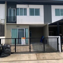 ขายทาวน์เฮาส์ 2 ชั้น หมู่บ้านพฤกษา124 (รหัสทรัพย์202421) ต.คลองสี่ อ.คลองหลวง จ.ปทุมธานี ขนาด 17.40 ตรว.