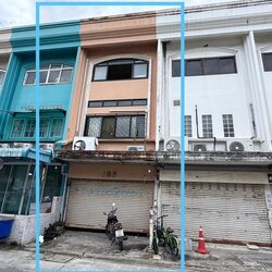 ขายอาคารพาณิชย์ 3 ชั้น ซอยรัตนาธิเบศร์18 (รหัสทรัพย์ 202566) เลขที่ 70/26 ต.บางกระสอ อ.เมือง จ.นนทบุรี ขนาด 14 ตรว.