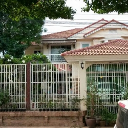 ขายบ้านเดี่ยว 2 ชั้น หมู่บ้านบุศราคัม กรีนวิลล์ ซอยวัดส้มเกลี้ยง จ.นนทบุรี รหัส H9