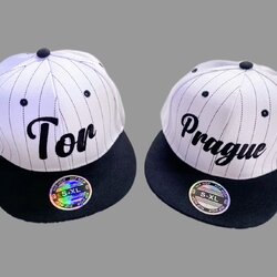 หมวกฮิปฮอปเบสบอลปักชื่อ