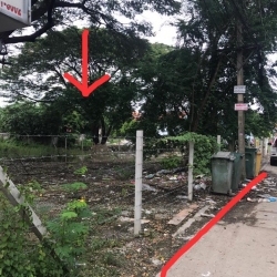 ขายที่ดินถมแล้ว ถ.เลี่ยงเมืองปากเกร็ด 37 ต.บางตลาด ปากเกร็ด นนทบุรี 205 ตรว. รหัส L11