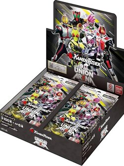 Bandai Union Arena Booster Box UA29BT Kamen Rider แบบกล่อง (16 ซอง) 4582769680038 (การ์ด)
