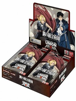 Bandai Union Arena Booster Box UA37BT Fullmetal Alchemist แบบกล่อง (16 ซอง) 4582769734533 (การ์ด)