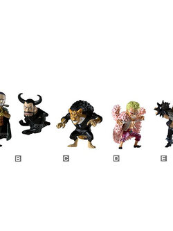 Banpresto (ครบ Set 5 กล่อง) WCF One Piece World Collectable Figure - Rival 4983164899696 (Figure)