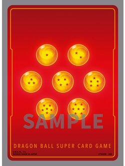 Bandai Dragon Ball Super Card Game Fusion World Official Card Sleeves V.2 Standard Red 4582769706639 (การ์ด)