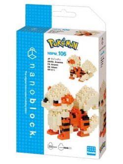 Kawada nanoblock Pokemon NBPM_106 Arcanine 4972825229163 (นาโนบล็อค)