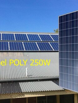 แผงโซล่าเซลล์โพลี 250W
