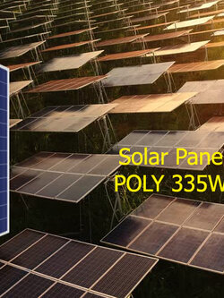 แผงโซล่าเซลล์โพลี 335W
