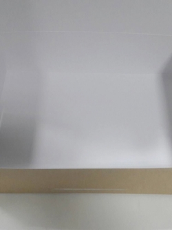 กล่องขนม กล่องบราวนี่ กล่องชิฟฟ่อน ขนาด 20x30x7ซม. กล่องขนมเปี๊ยะ สีคราฟท์น้ำตาลอ่อน (ไม่มีหน้าต่าง) ราคา 305 บาทต่อแพ็ค (20ใบ)