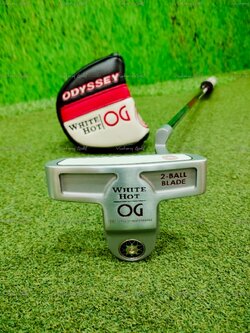 Putter Odyssey White Hot OG 2-Blade 34” (Odyssey Stroke Lab)