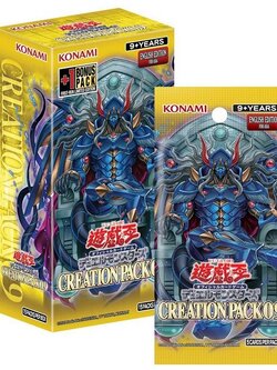 Konami Yu-Gi-Oh! Asia English - Creation Pack 09 (CR09-AE) แบบกล่อง (15 ซอง) 4988602178883 (การ์ดยูกิ)