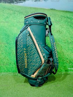 Golf Bag J.LINDEBERG ( PU Material ) 9.5 Dark-Green Color