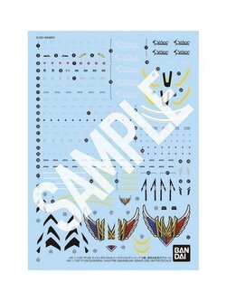 Bandai HG 1/100 YF-29 Durandal Valkyrie (Maximilian Jenius) Full Set Pack Water Decals 4573102656926 (Decal)