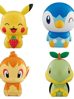 BANDAI (ครบ Set 4 หัว) CAPCHARA Pokemon 15 4549660721413 (Figure)