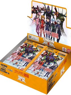 Bandai Union Arena Booster Box UA44BT Rebuild of Evangelion แบบกล่อง (16 ซอง) 4582769894589 (การ์ด)