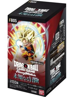 Bandai Dragon Ball Super Card Game Fusion World Booster Pack FB05 New Adventure แบบกล่อง (24 ซอง) 4582769721809 (การ์ด)