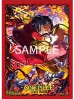 Bandai One Piece Card Game Sleeves Vol.12 Gol D. Roger 4582769864902 (การ์ดวันพีช)