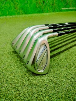 Iron set Mizuno JPX 925 Hot Metal Nickel Chromoly 6-9 Pw ( 5 pcs. ) ( MFUSION i51-R / R )