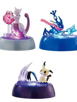 BANDAI (ครบ Set 3 ลูก) SHINE! Pokemon Collection 2 4549660796299 (Figure)