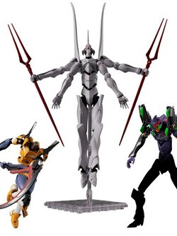 Bandai Eva-Frame 02 Rebuild of Evangelion : Q Final Battle Set 4549660542674 (Plastic Model)
