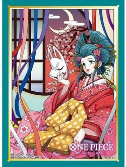 Bandai One Piece Card Game Sleeves Vol.10 Kouzuki Hiyori 4582769734335 (การ์ดวันพีช)