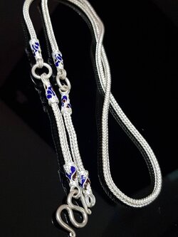 สร้อยคอลงยา 3 ห่วง