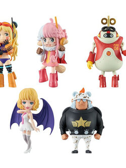 Banpresto (ครบ Set 5 กล่อง) WCF One Piece World Collectable Figure - Egg Head 5 4983164897364 (Figure)